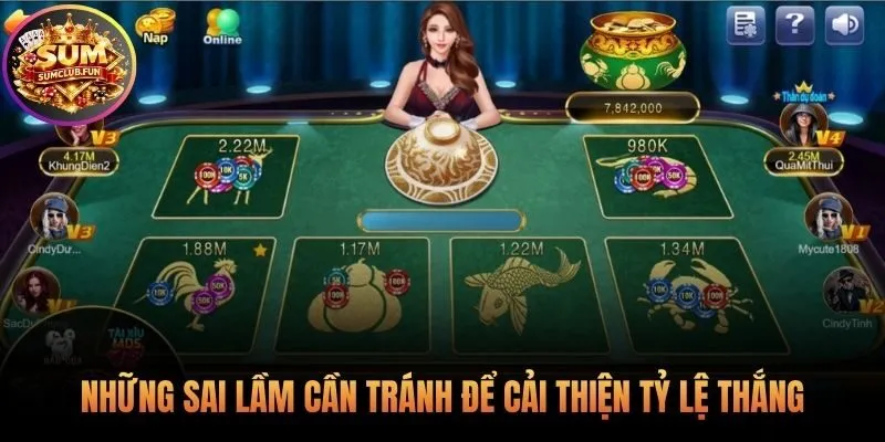 Nhận diện sai lầm thường gặp khi chơi tài xỉu